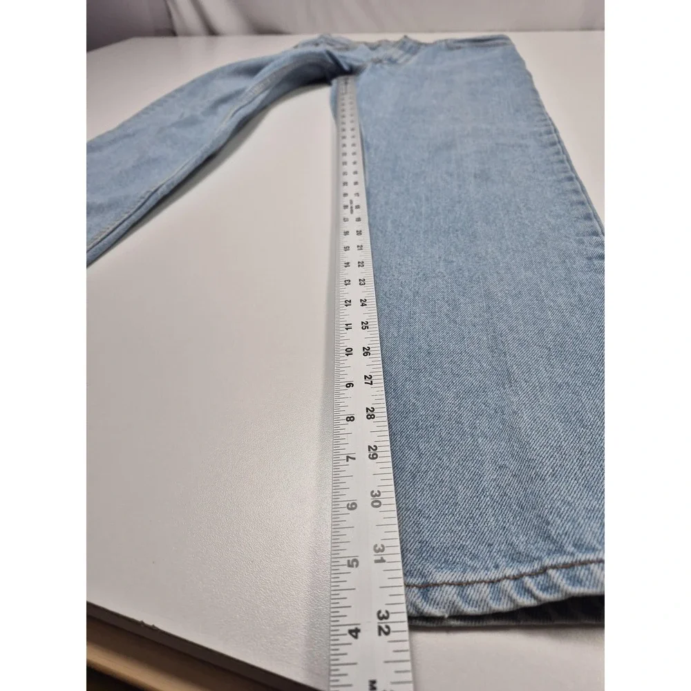VTG Levis 550 Relaxed Fit Jeans Mens 32x32 Light Blue Tapered Denim USA 90s